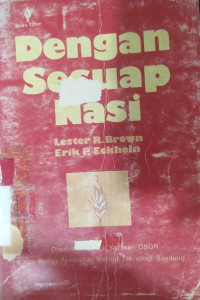 Dengan sesuap nasi.