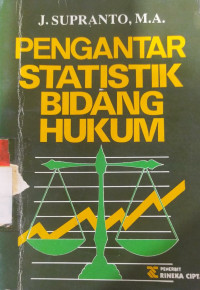 Pengantar statistik bidang hukum