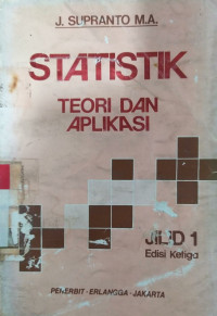 Statistik: teori dan aplikasi