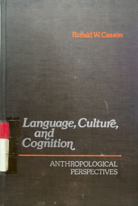 Language, culture and cognition