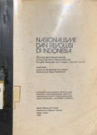 Nasionalisme dan revolusi di Indonesia