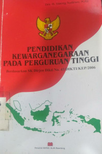 Pendidikan kewarganegaraan pada perguruan tinggi