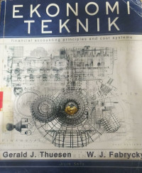 ekonomi teknik financial accounting principles and cost system