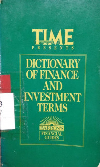 Dictionary of finance and investment terms