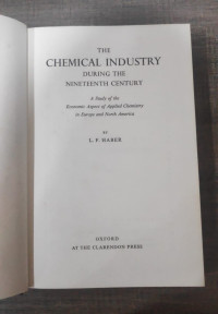 The chemical industry : during the nineteenth century