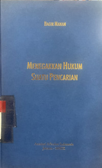 Menegakkan hukum suatu pencarian