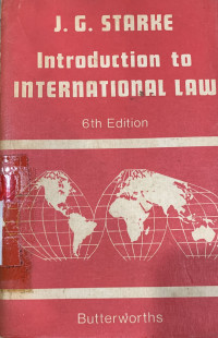 An introduction to international law