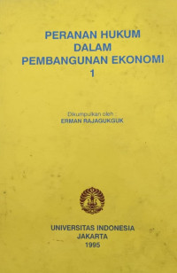 Peranan hukum dalam pembangunan ekonomi 1