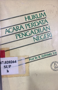 Hukum acara perdata pengadilan negeri