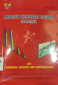 Analisa komoditi ekspor 1999-2005