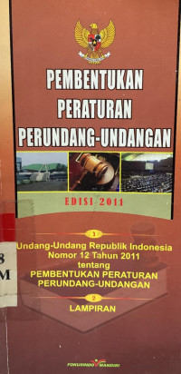 Pembentukan peraturan perundang-undangan