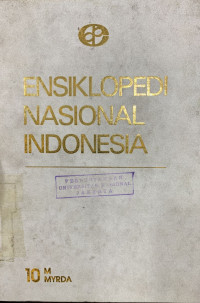 Ensiklopedi nasional Indonesia jilid 10