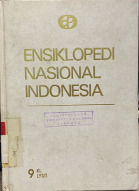 Ensiklopedi nasional Indonesia jilid 9