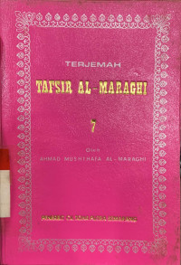 Terjemah tafsir al maraghi jilid 7