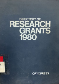 Directory of research grants 1980