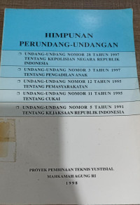 Himpunan perundang undangan