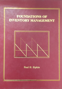 Foundations of inventory management