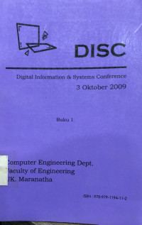 Disc (Digital Information & Systems Conference) 3 Oktober 2009