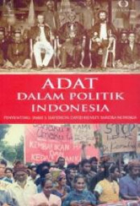 Adat dalam politik Indonesia