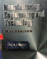 Manufacturing Engineering and Technology