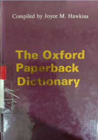Image of The oxford paperback dictionary