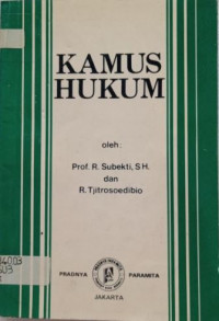 Kamus Hukum