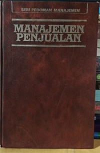 Manajemen Penjualan