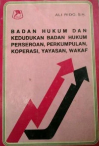 Badan hukum dan kedudukan badan hukum perseroan, perkumpulan, koperasi, yayasan, wakaf