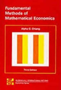 Fundamental methods of mathematical economics