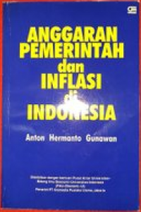 Anggaran pemerintah dan inflasi di indonesia