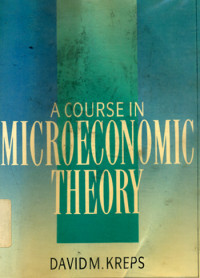 A course in microeconomic theory