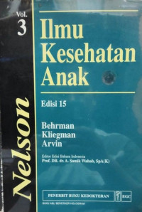 Ilmu kesehatan anak Nelson vol. 3