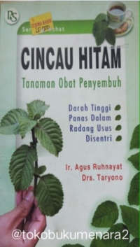 Cincau hitam tanaman obat penyembuh