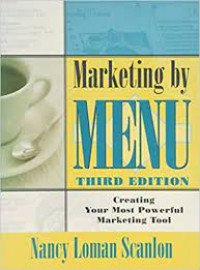 Marketing by menu (third edition)