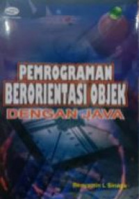 Pemograman berorientasi objek dengan java