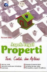 Aspek legal properti : teori, contoh, dan aplikasi