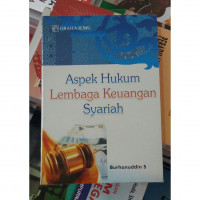 Aspek hukum lembaga keuangan syariah