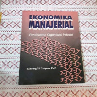 Ekonomika manajerial: pendekatan organisasi industri