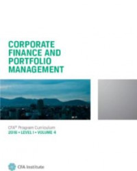 Corporate finance and portofolio management