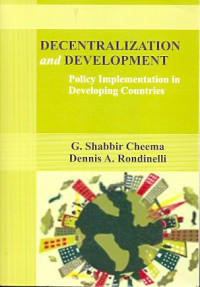 Decentralization and Development: Policy Implementation in Developing Countries