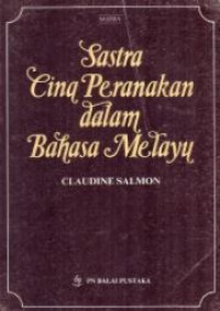 Sastra Cina peranakan dalam bahasa melayu