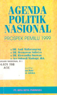 Agenda politik nasional prospek pemilu 1999