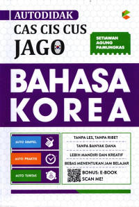 Autodidak Cas Cis Cus Jago Bahasa Korea