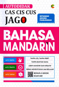 Autodidak Cas Cis Cus Jago Bahasa Mandarin