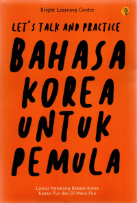 Bahasa Korea untuk Pemula