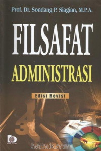 Filsafat administrasi edisi revisi