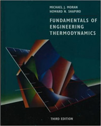 Fundamentals of engineering thermodynamics 3rd edition