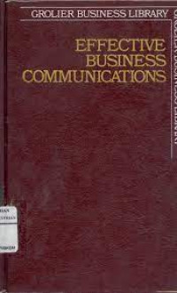 Grolier Business library : effective business communication