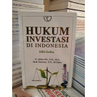 Hukum investasi di Indonesia edisi 2