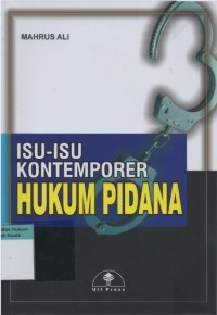 Isu Isu kontemporer hukum pidana